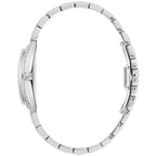 Reloj Bulova Diamond Mujer Acero Esfera Negra - Detalle de esfera