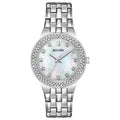 Reloj Bulova Crystal Mujer Acero Esfera Nácar - Reloj original en Guatemala