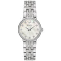 Reloj Bulova Crystal Mujer Correa Acero Plateado - Reloj original en Guatemala