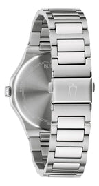 Reloj Bulova Classic de hombre correa de acero inoxidable 43 mm - Detalle de esfera