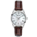 96l271 Reloj Bulova Dress de dama pulsera de piel - Reloj original en Guatemala