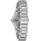 96p257 Reloj Bulova Dress de dama pulsera de metal 36 mm - Vista lateral