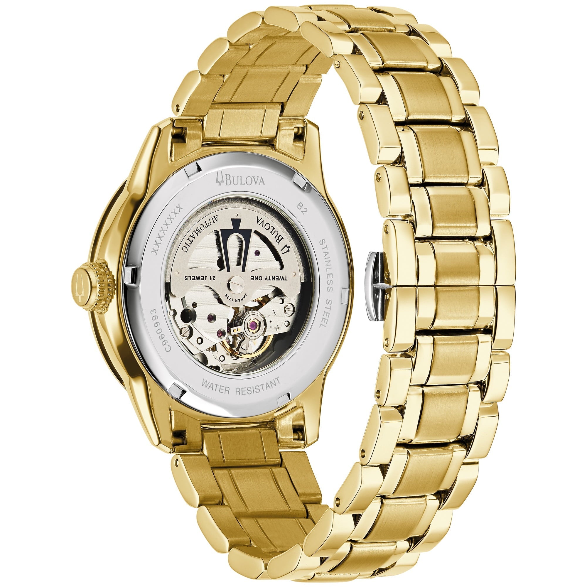 Reloj Bulova Sutton Classic de caballero pulsera de metal - Vista lateral
