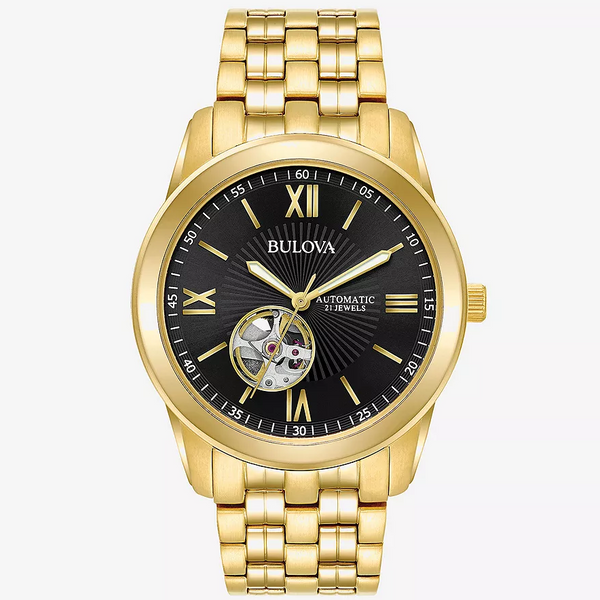 Reloj Bulova Automatic Hombre Acero Tono Dorado - Reloj original en Guatemala