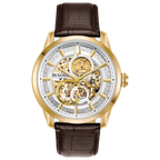 97A138 Reloj Bulova Sutton de hombre banda de piel