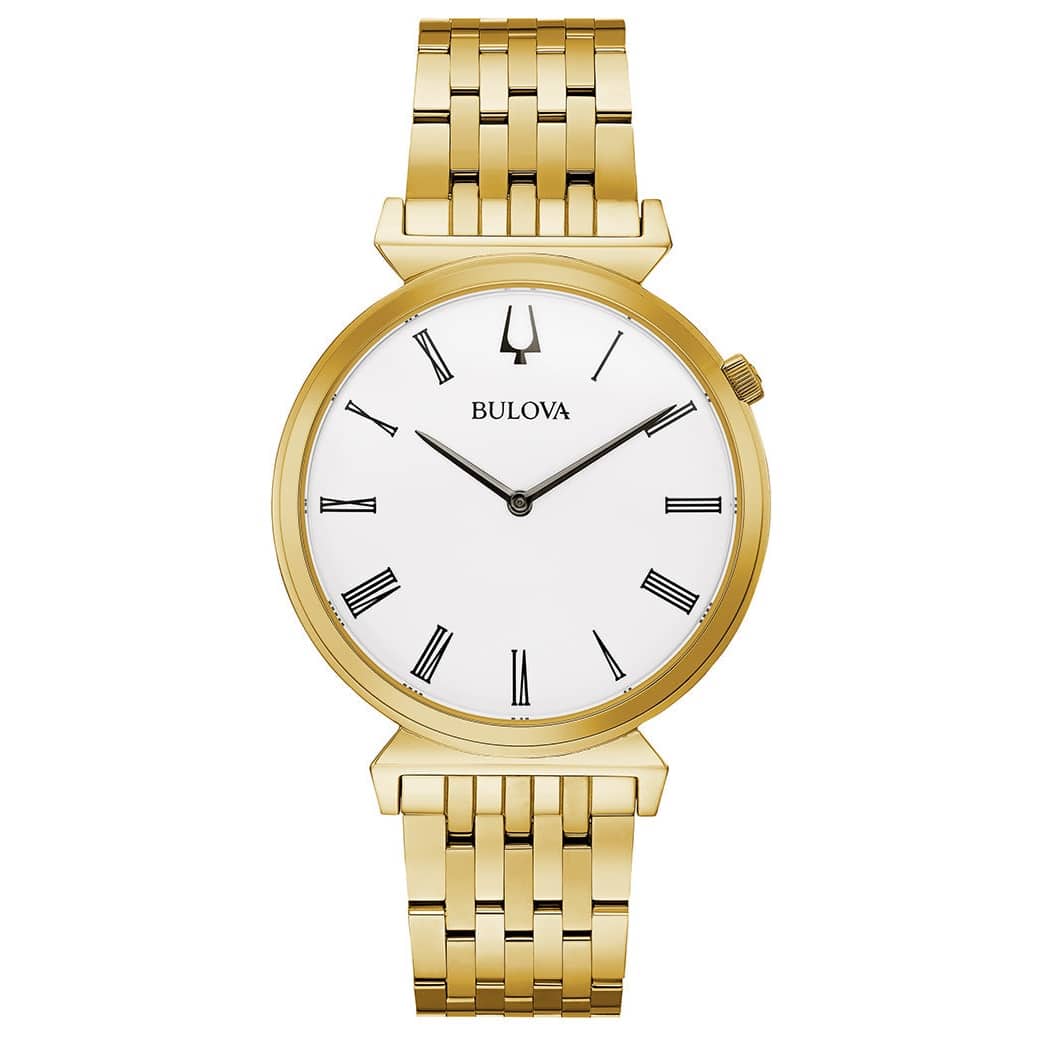 Reloj Bulova Sutton Regatta Hombre Brazalete Dorado - Reloj original en Guatemala