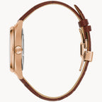 Reloj Bulova Surveyor Hombre Cuero Tono Oro Rosa - Vista 6
