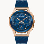 97A185 Reloj Bulova Curv Marc Anthony de hombre banda de resina