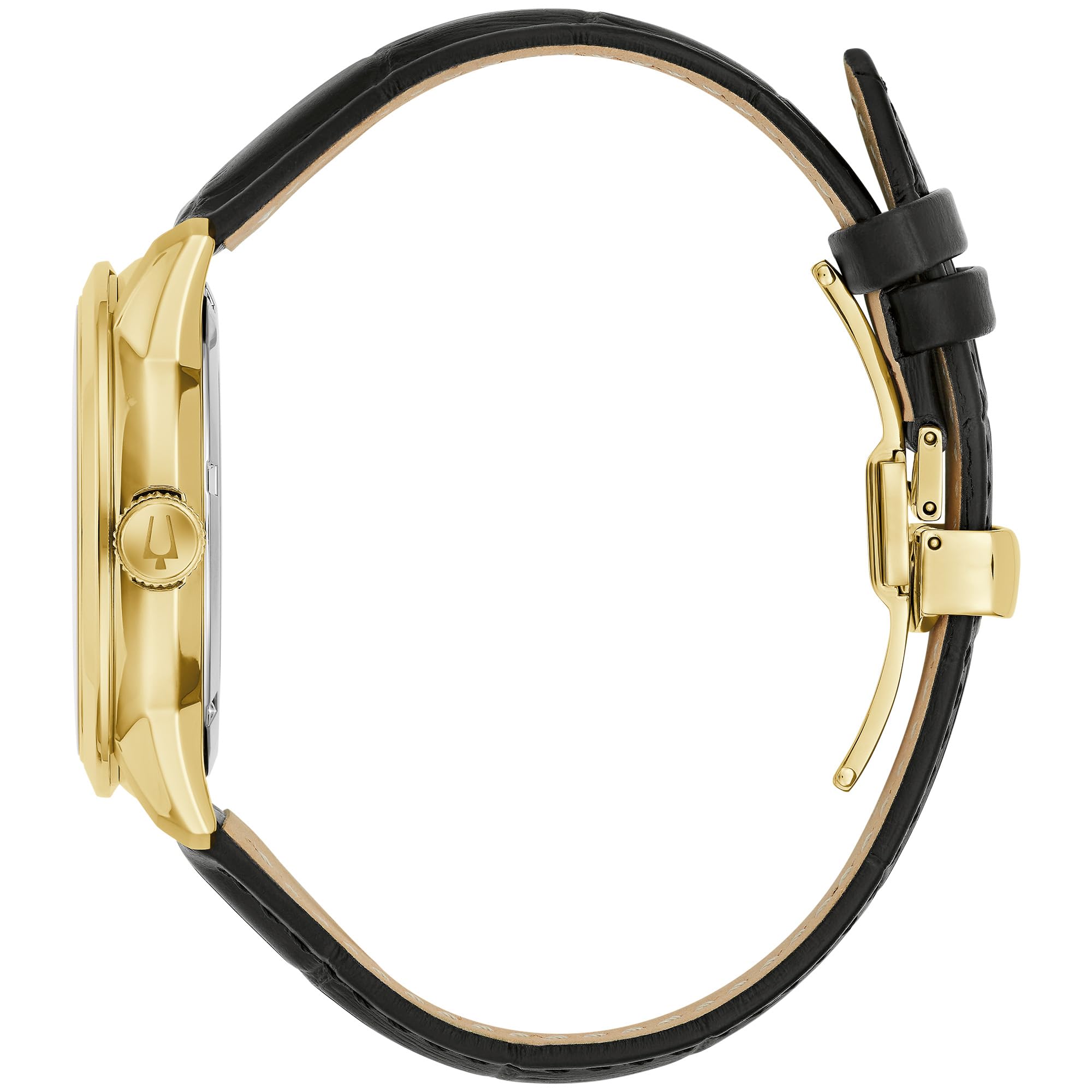 Reloj Bulova Classic de hombre pulsera de piel - Detalle de esfera