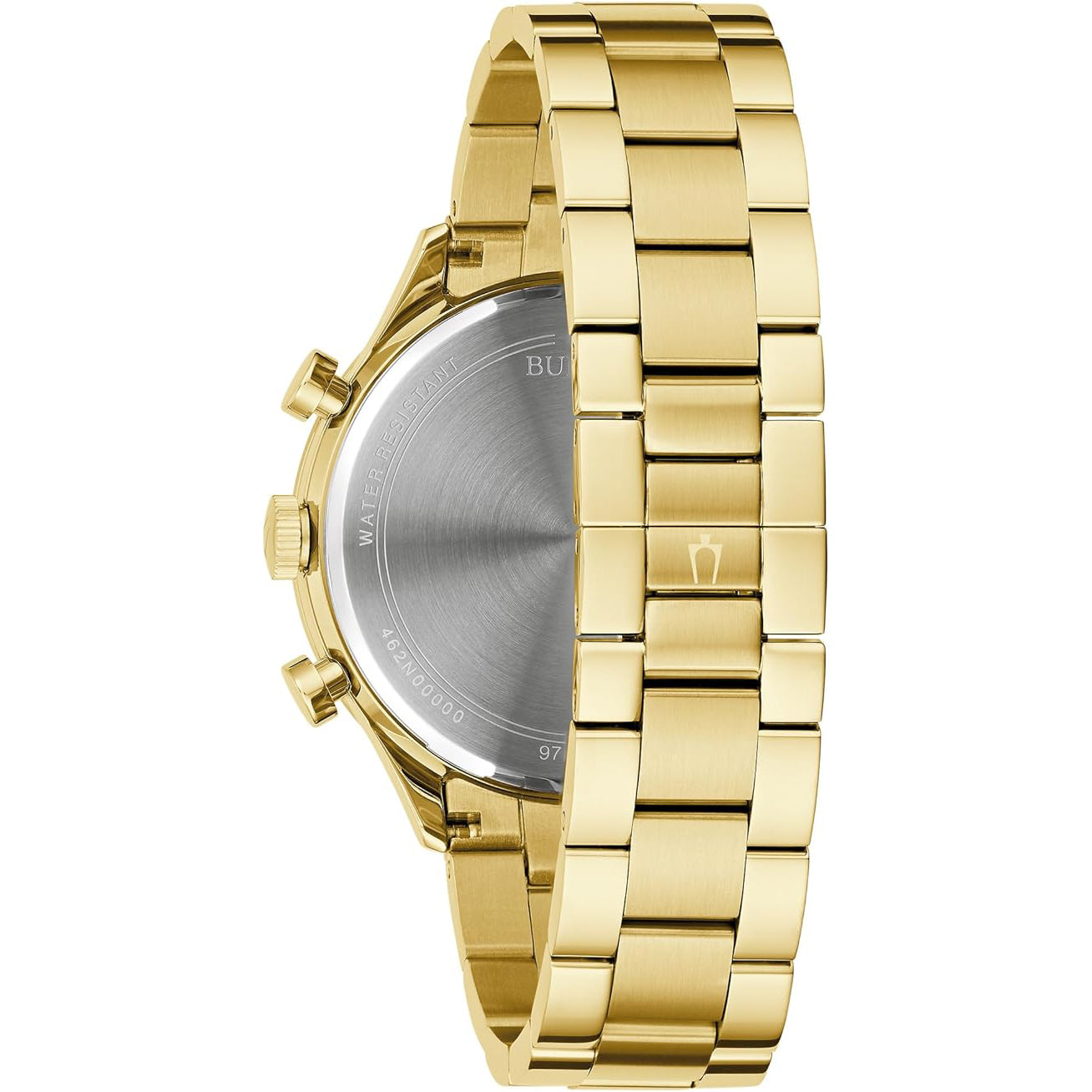 Reloj Bulova Classic Hombre Pulsera Acero Dorado - Detalle de esfera