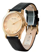 97A70 Reloj Bulova Corporate de caballero pulsera de cuero