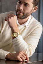 Reloj Bulova Dress Classic de hombre pulsera de acero inoxidable - Vista lateral