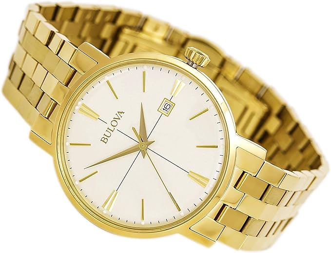 Reloj Bulova para hombre correa de metal - Detalle de esfera