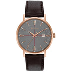 Reloj Bulova Classic Unisex Cuero Marrón Caja Oro - Reloj original en Guatemala