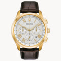 Reloj Bulova Classic Hombre Correa de Cuero Dorado - Reloj original en Guatemala