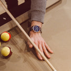 Reloj Bulova Wilton Hombre Correa Cuero Azul - Vista 5