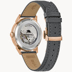 Reloj Bulova Summer Wind Frank Sinatra de caballero banda de piel - Detalle de esfera