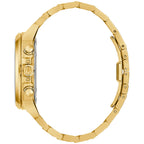 Reloj Bulova Classic Hombre Pulsera Acero Dorado - Detalle de esfera