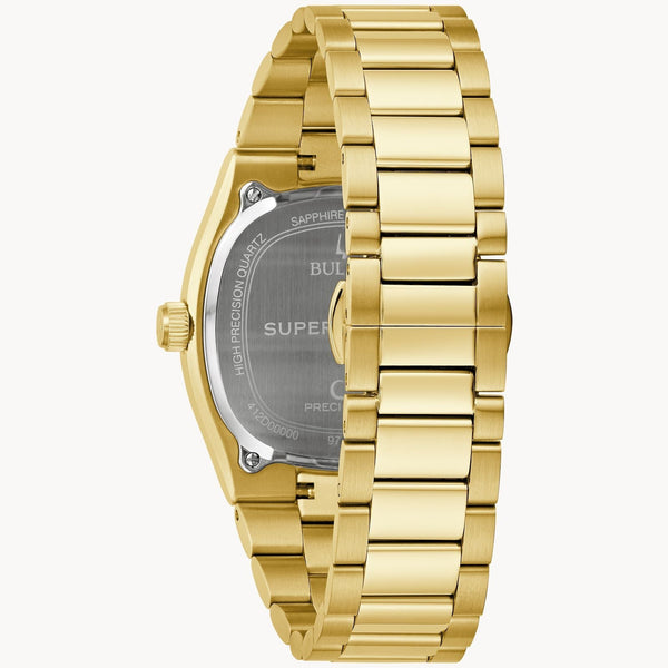 Reloj Bulova Super Seville de caballero pulsera de metal 38 mm - Vista lateral