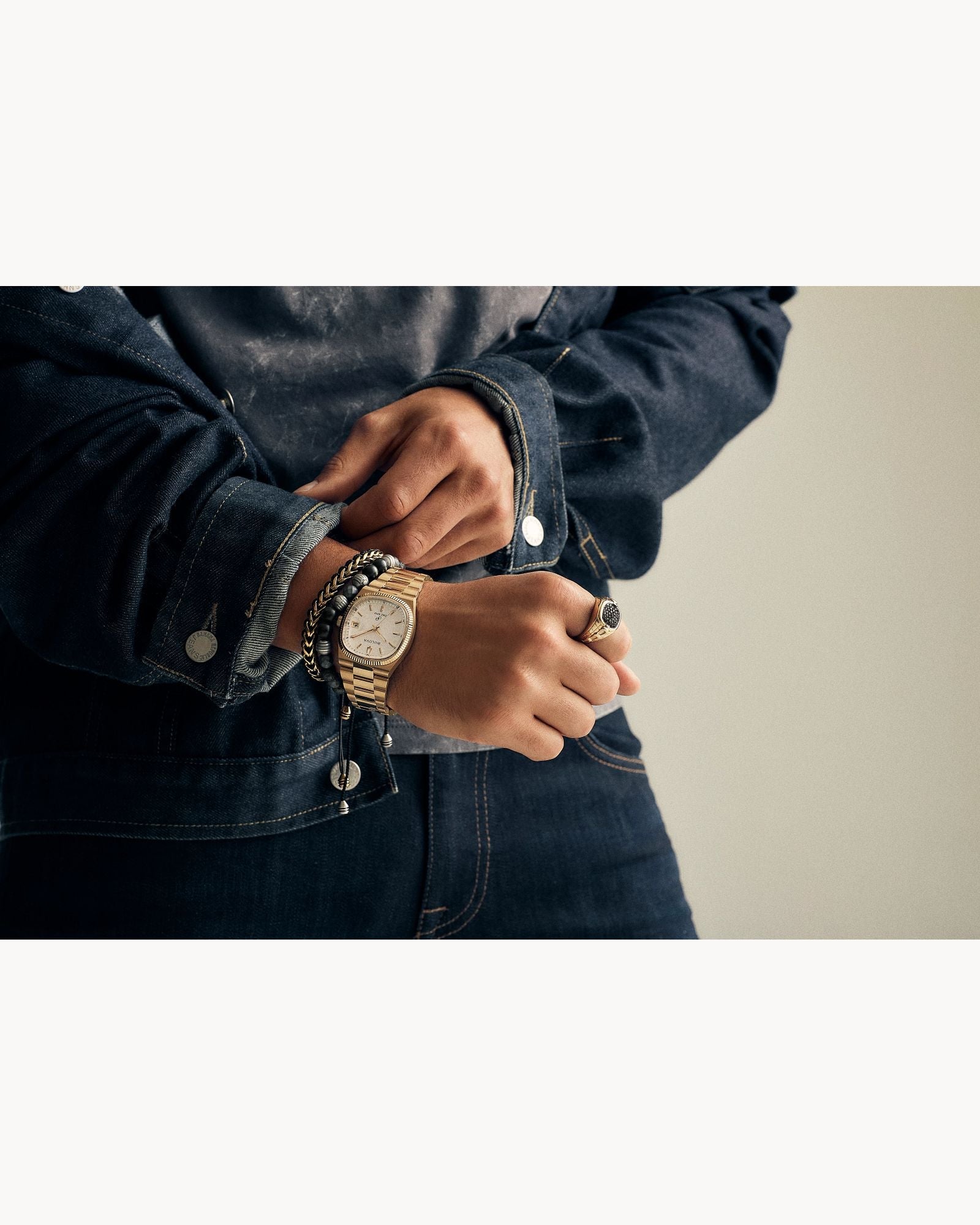 97B223 Reloj Bulova Super Seville de caballero pulsera de metal 38 mm