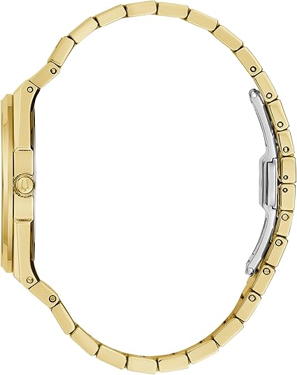 Reloj Bulova Classic Hombre Acero Dorado - Vista trasera
