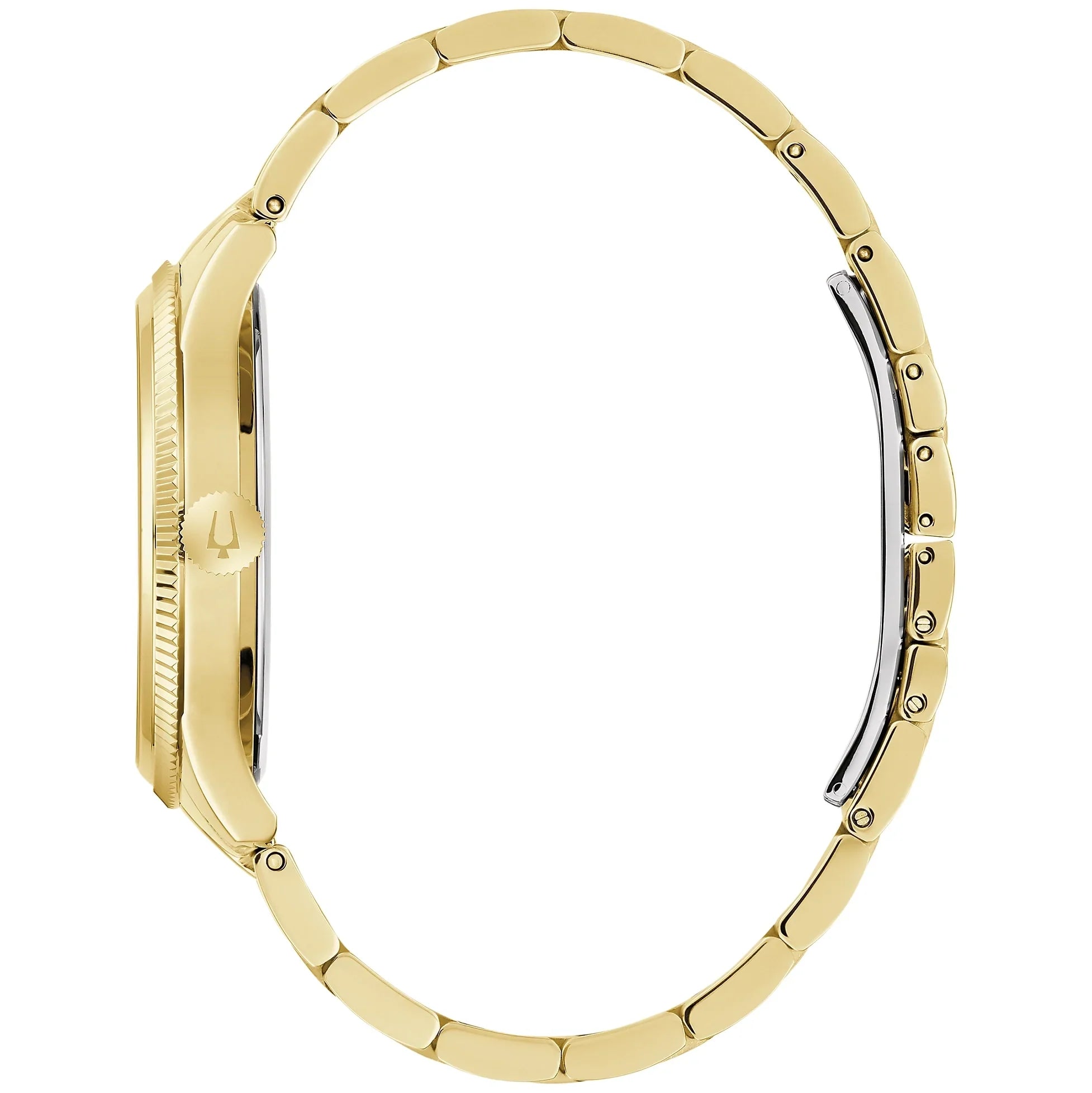 Reloj Bulova Classic Hombre Acero Dorado Esfera - Detalle de esfera