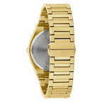 Reloj Bulova Regatta Hombre Acero Dorado Esfera Azul - Detalle de esfera