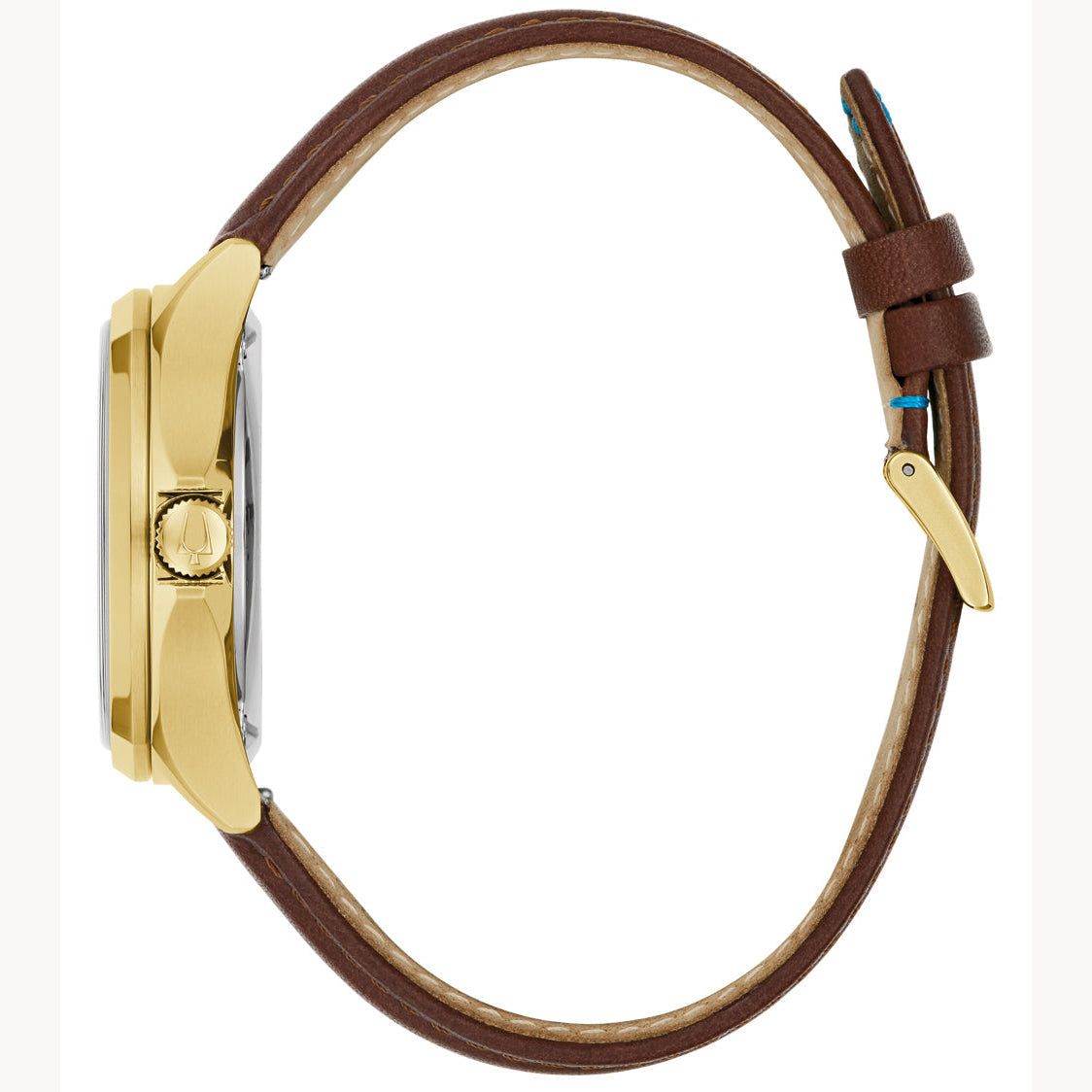 97B244 Reloj Bulova Tony Bennett de hombre correa de cuero