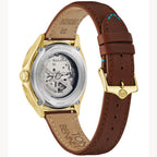 97B244 Reloj Bulova Tony Bennett de hombre correa de cuero