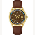 97B244 Reloj Bulova Tony Bennett de hombre correa de cuero