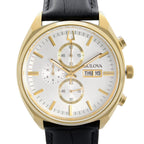 Reloj Bulova Surveyor Hombre Correa de Cuero Negro - Vista 5