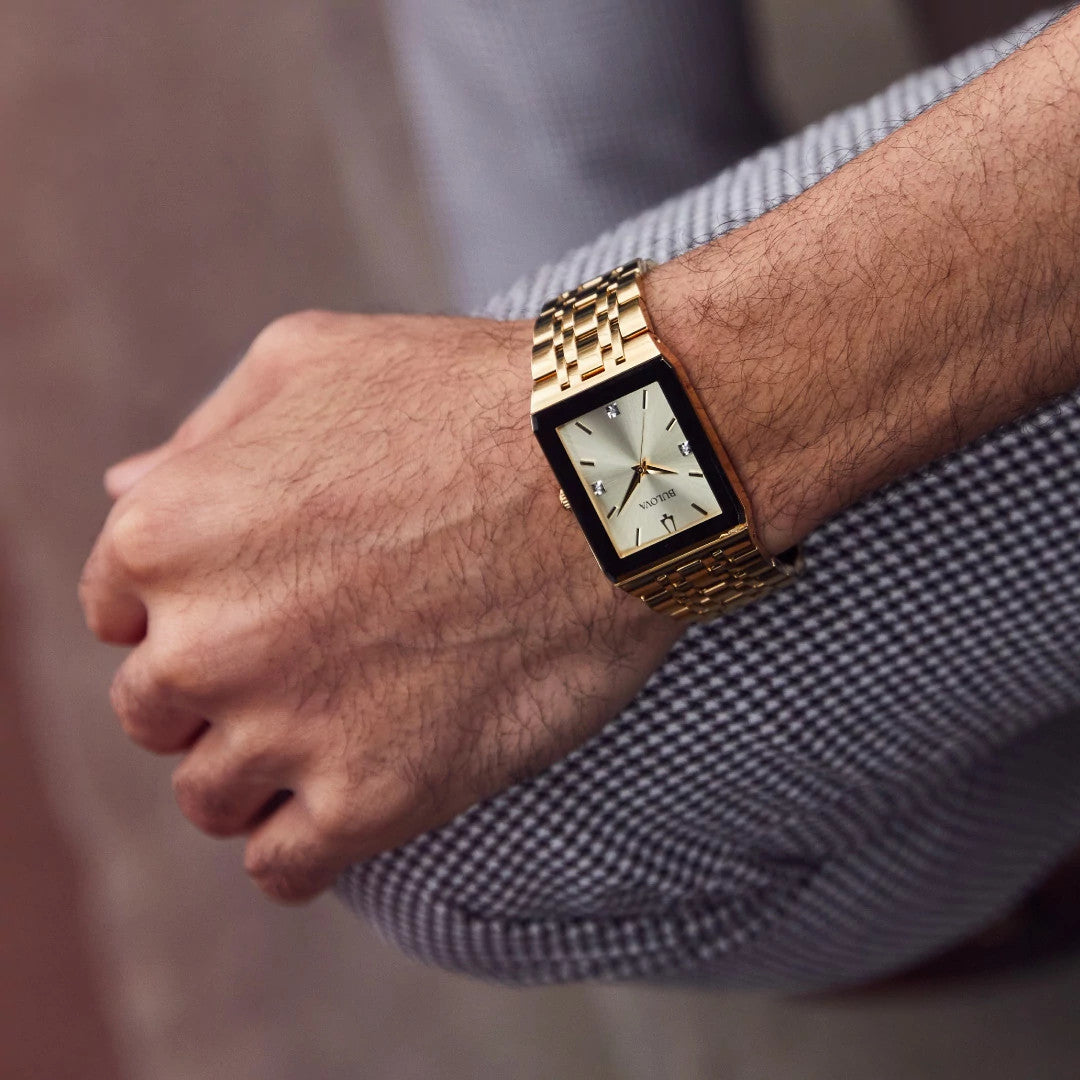 Reloj Bulova Diamond Champagne para Caballero - Vista 5