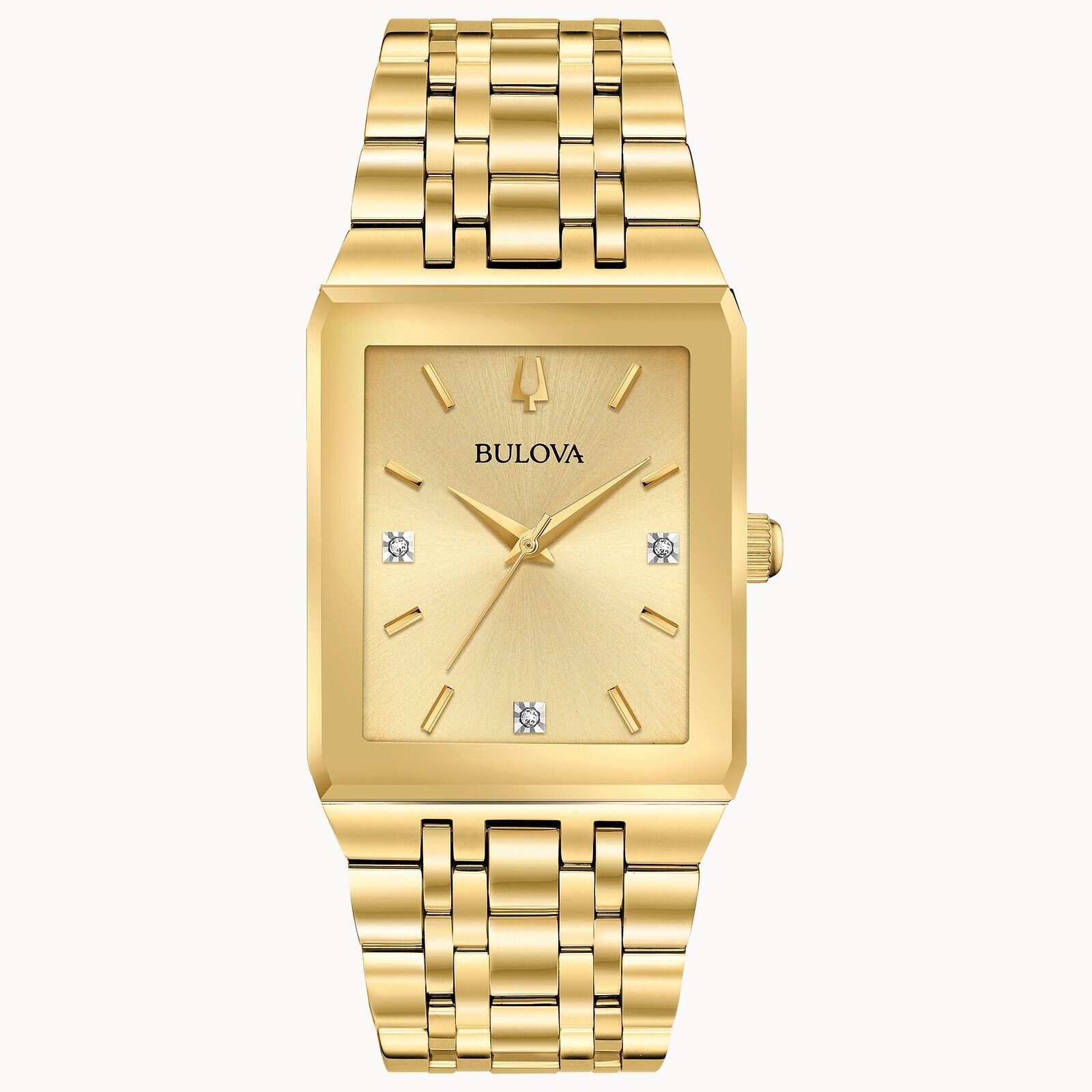 Reloj Bulova Diamond Champagne para Caballero - Reloj original en Guatemala