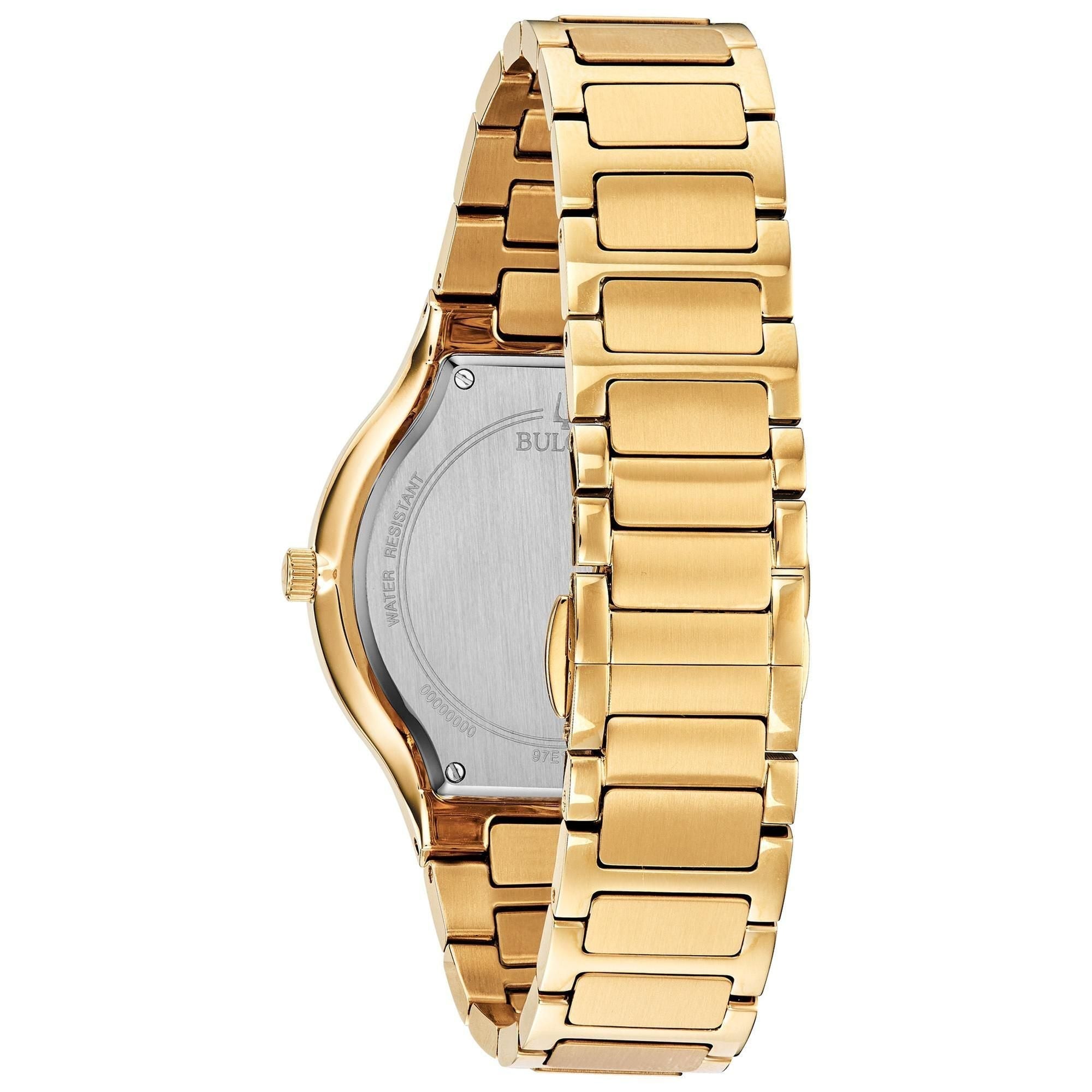 Reloj Bulova Futuro Millennia Hombre Acero Dorado - Detalle de esfera