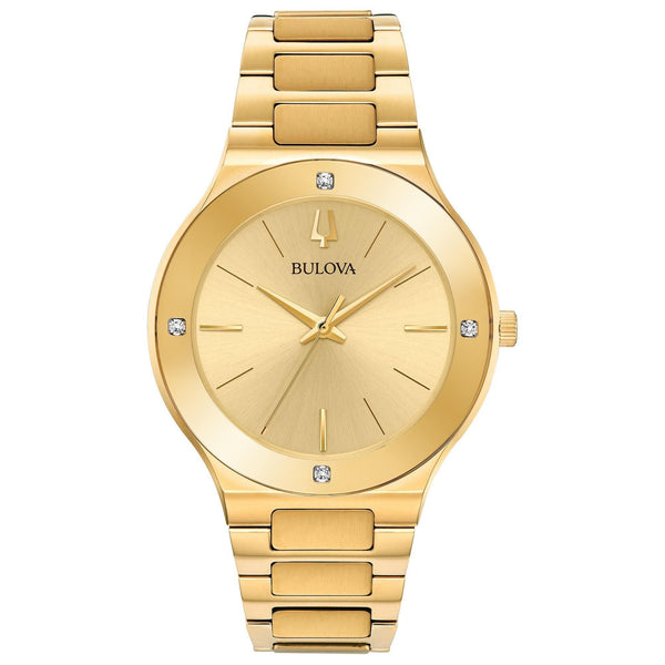 Reloj Bulova Futuro Millennia Hombre Acero Dorado - Reloj original en Guatemala