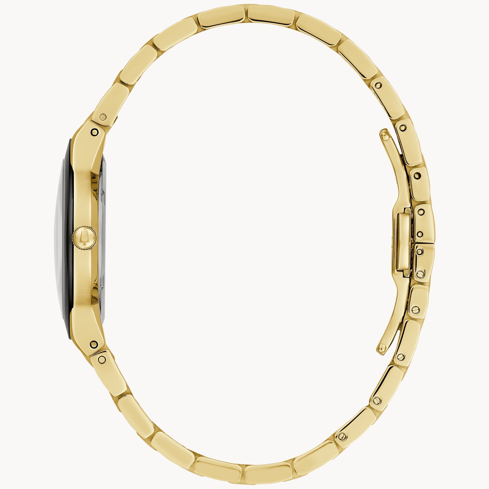 Reloj Bulova Millennia Mujer Acero Dorado - Detalle de esfera