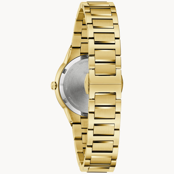 Reloj Bulova Millennia Mujer Acero Dorado - Vista lateral