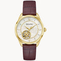 97L179 Reloj Bulova Sutton de dama correa de cuero
