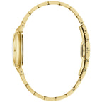 Reloj Bulova Rubaiyat Mujer Brazalete Acero Dorado - Detalle de esfera
