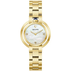 Reloj Bulova Rubaiyat Mujer Brazalete Acero Dorado - Reloj original en Guatemala
