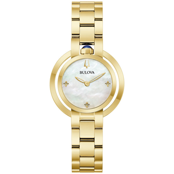 Reloj Bulova Rubaiyat Mujer Brazalete Acero Dorado - Reloj original en Guatemala