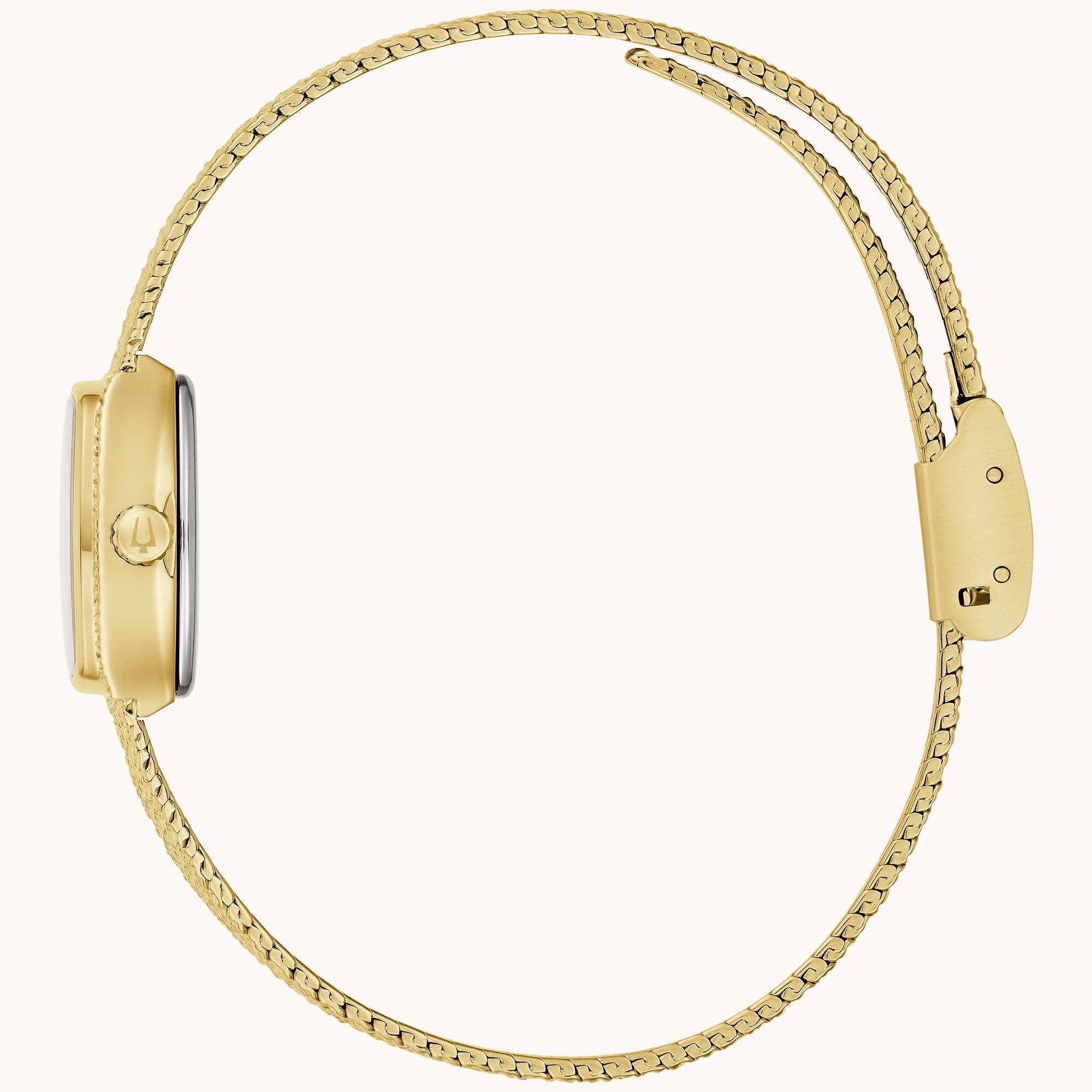 Reloj Bulova Goddess of Time de mujer correa mesh - Detalle de esfera