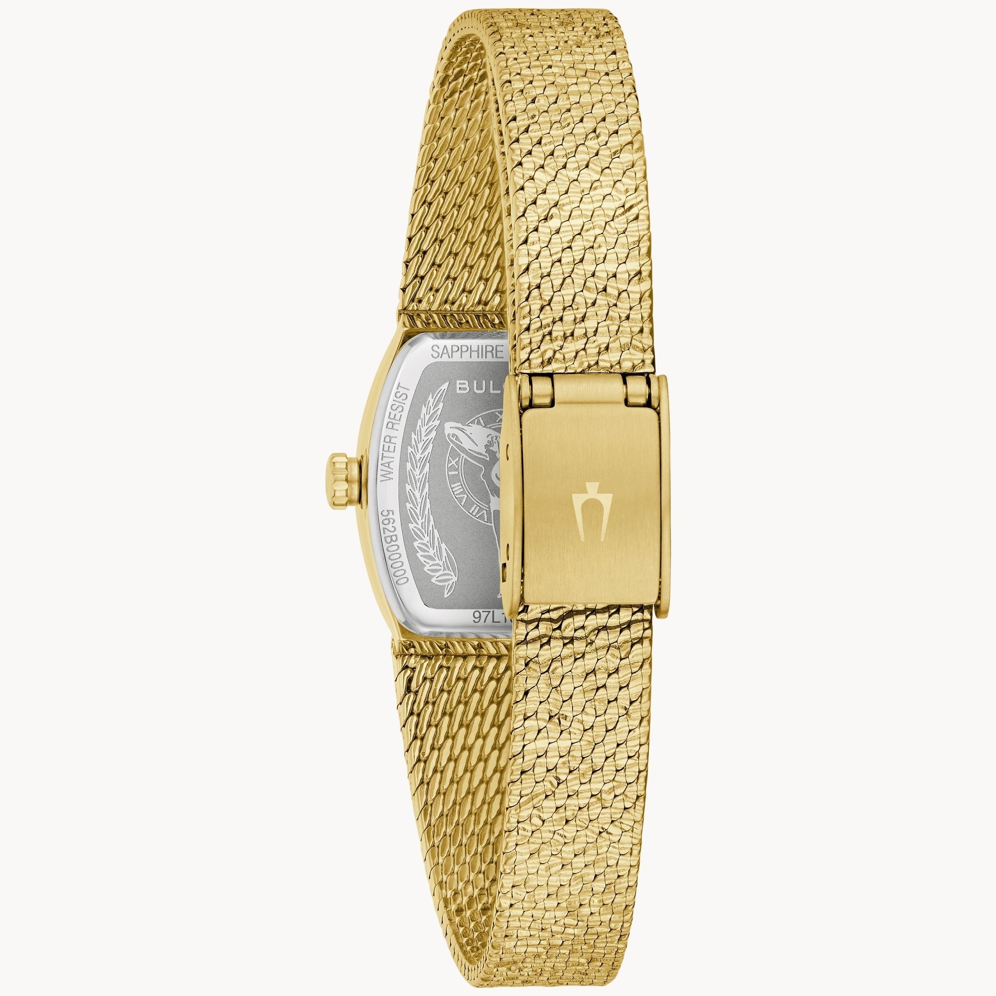 Reloj Bulova Goddess of Time de mujer correa mesh - Vista lateral