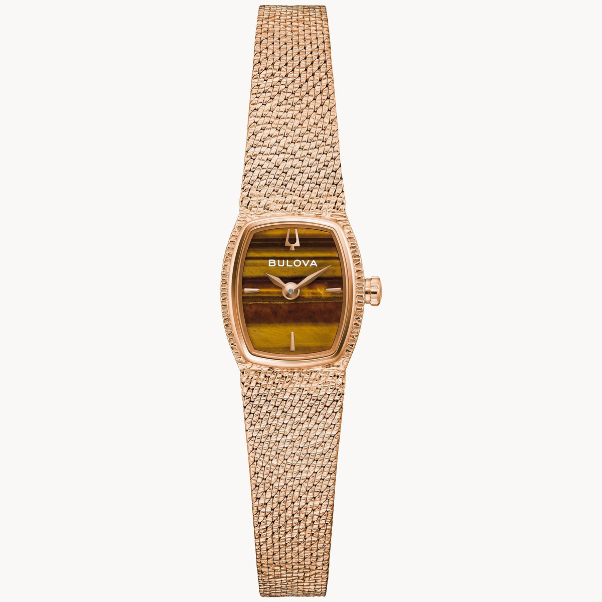 97L185 Reloj Bulova Goddess of Time de dama correa mesh - Rosa