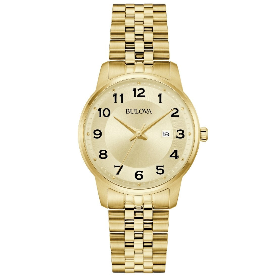 97M121 Reloj Bulova de dama correa de metal