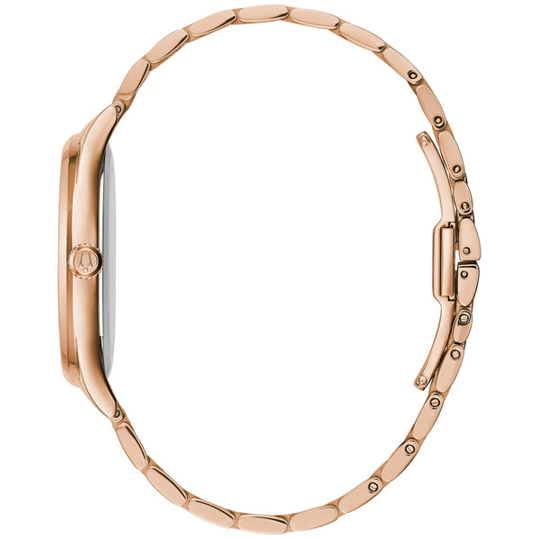 97P152 Reloj Bulova Diamond Clásico para Mujer pulsera de metal