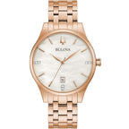 97P152 Reloj Bulova Diamond Clásico para Mujer pulsera de metal