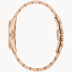 Reloj Bulova Surveyor Mujer Acero Tono Oro Rosa - Detalle de esfera