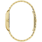 97P160 Reloj Bulova Crystal de mujer correa de metal 35 mm