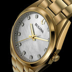Reloj Bulova Surveyor Mujer Acero Dorado - Vista trasera